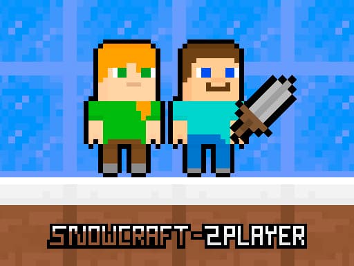 Snowcraft   2 Player游戏截图 - arcade - 免费在线游戏