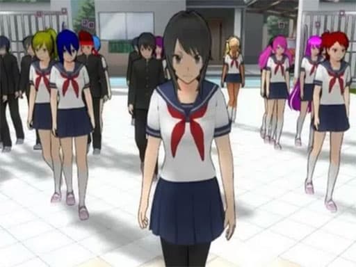 Captura de pantalla del juego Sakura School Girl Yandere Simulator - adventure - Juego gratuito en línea