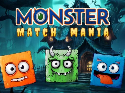 Captura de pantalla del juego Monster Match Mania - puzzles - Juego gratuito en línea