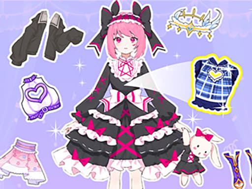 Lily Style Dress Up game screenshot - hypercasual - Free online game