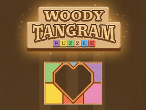 Captura de pantalla del juego Woody Tangram Puzzle - puzzles - Juego gratuito en línea