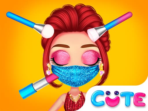 Captura de pantalla del juego My Quarantine Glam Look - girls - Juego gratuito en línea
