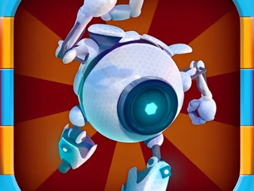 Captura de pantalla del juego Crazy robot - action - Juego gratuito en línea
