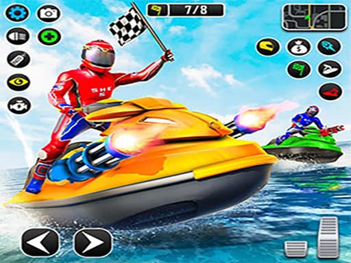 Speedboa Warer Shooting game screenshot - racing - Free online game
