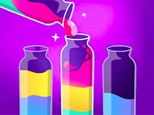 Captura de pantalla del juego Water Color Sort Game - puzzles - Juego gratuito en línea