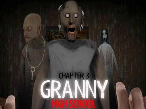 Granny Chapter 3 High School game screenshot - action - Free online game