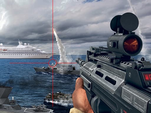 Maritime Sniper game screenshot - shooting - Free online game