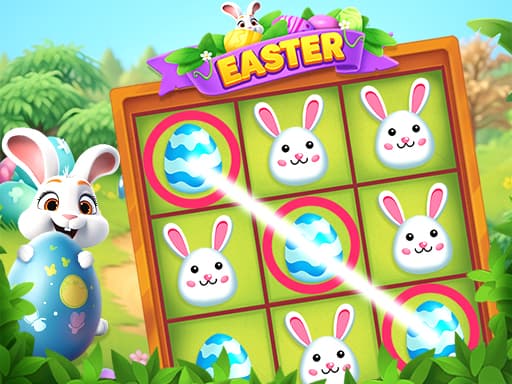 Easter  Tic Tac Toe游戏截图 - puzzles - 免费在线游戏