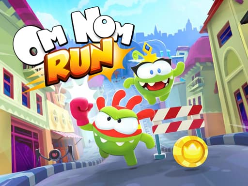 Om Nom Run game screenshot - hypercasual - Free online game