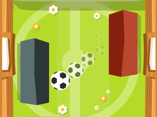 Captura de pantalla del juego Super Pong Ball ⚽ Soccer like Ping-Pong game - sports - Juego gratuito en línea