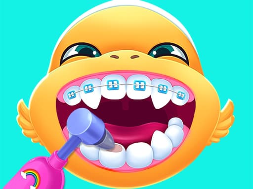 Captura de pantalla del juego Aqua Fish Dental Care - hypercasual - Juego gratuito en línea