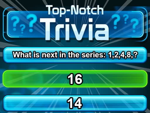 Top Notch Trivia游戏截图 - puzzles - 免费在线游戏