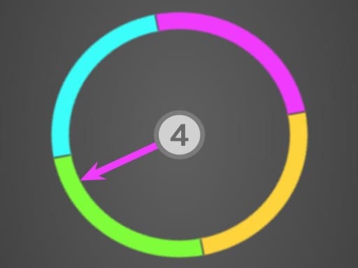 Bow Color Circle游戏截图 - arcade - 免费在线游戏