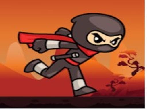 Captura de pantalla del juego NinjaRun - racing - Juego gratuito en línea