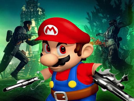 Captura de pantalla del juego Super Mario Vs Mafia Bullte - shooting - Juego gratuito en línea