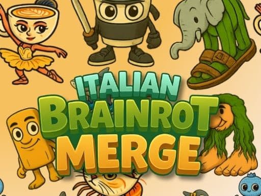 Italian Brainrot Merge游戏截图 - girls - 免费在线游戏