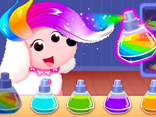 Little Panda Pet Salon game screenshot - girls - Free online game
