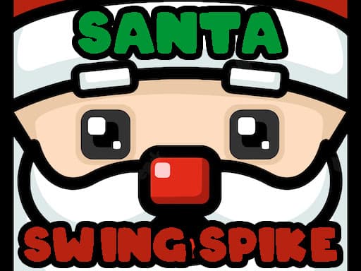 Santa Swing Spike game screenshot - clicker - Free online game