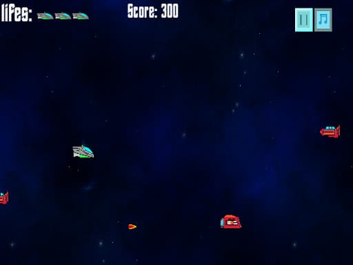 Captura de pantalla del juego SpaceFight - shooting - Juego gratuito en línea
