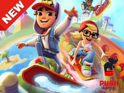 Captura de pantalla del juego Subway Surfers Pro2 - adventure - Juego gratuito en línea