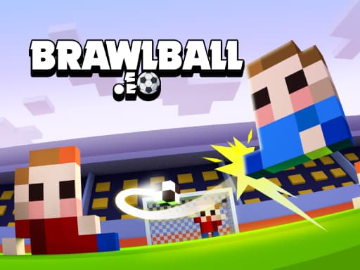 BrawlBall.io game screenshot - soccer - Free online game