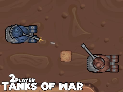 Captura de pantalla del juego 2Player Tanks of War - shooting - Juego gratuito en línea