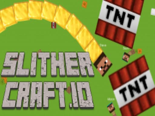SlitherCraft.io game screenshot - multiplayer - Free online game