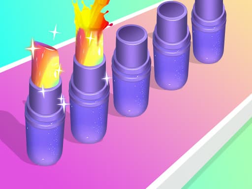 Lipstick Collector Run游戏截图 - arcade - 免费在线游戏