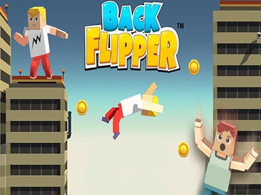 Captura de pantalla del juego Back Flipper - clicker - Juego gratuito en línea