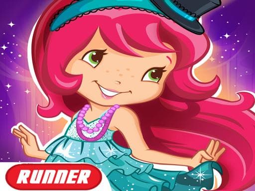 Captura de pantalla del juego Strawberry Shortcake Runner Game Adventure - sports - Juego gratuito en línea