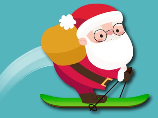 Captura de pantalla del juego Avalanche - Santa Ski Xmas - sports - Juego gratuito en línea