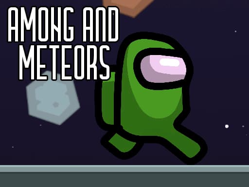 Among and meteors game screenshot - hypercasual - Free online game