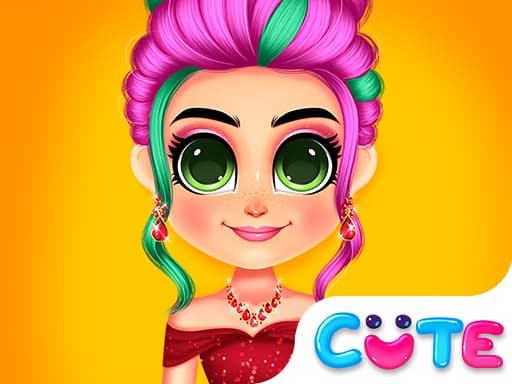 Captura de pantalla del juego My Stylish Ball Gown - girls - Juego gratuito en línea