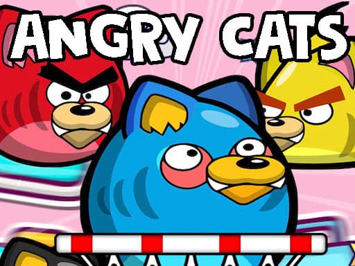 Angry Cats game screenshot - sports - Free online game