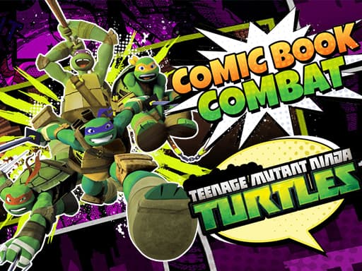 Teenage Mutant Ninja Turtles: Comic Book Combat游戏截图 - racing - 免费在线游戏