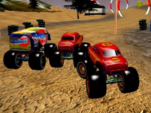 Monster Truck Dirt Rally game screenshot - action - Free online game