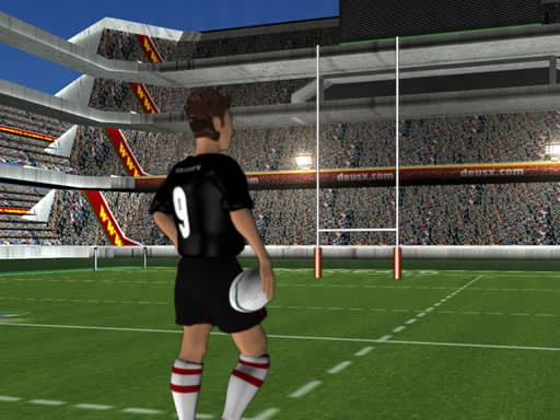 Captura de pantalla del juego Rugby Kicker - sports - Juego gratuito en línea