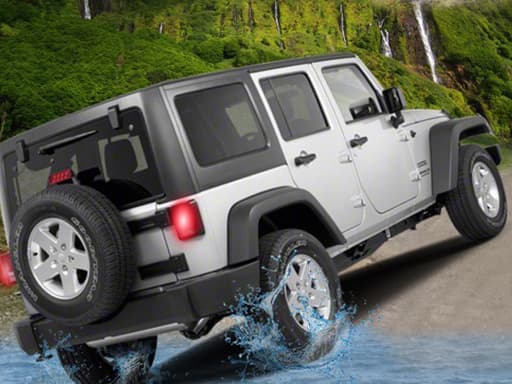 Captura de pantalla del juego 4x4 Passenger Jeep Driving game 3D - 3d - Juego gratuito en línea