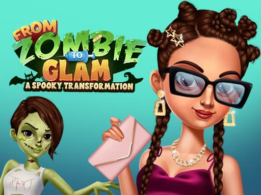Captura de pantalla del juego From Zombie To Glam A Spooky - girls - Juego gratuito en línea