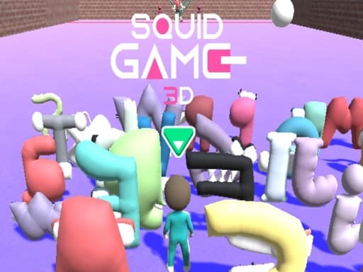 Squid Abecedary Game游戏截图 - arcade - 免费在线游戏