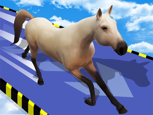 Animal Impossible Track Rush game screenshot - hypercasual - Free online game