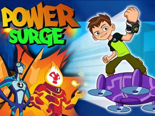 Ben 10 Power Surge game screenshot - hypercasual - Free online game