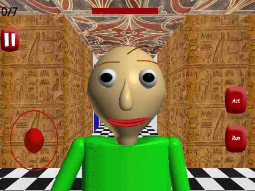 Captura de pantalla del juego Baldi basics spoopy MOD - adventure - Juego gratuito en línea