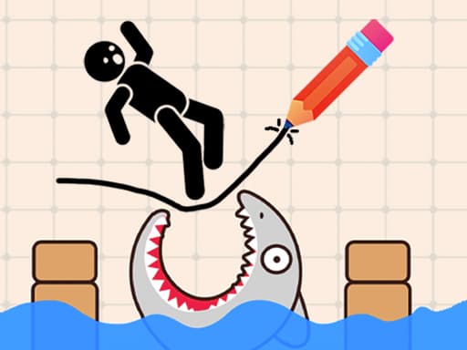 Draw and Save Stickman game screenshot - fighting - Free online game
