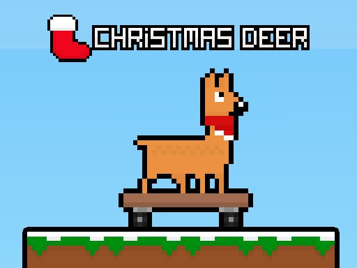 Christmas Deer game screenshot - arcade - Free online game