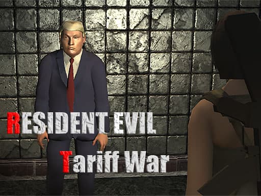 Captura de pantalla del juego Residents Evil Tariff War - shooting - Juego gratuito en línea