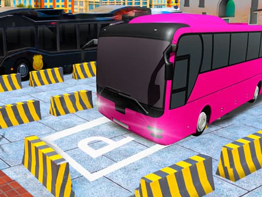 Bus Parking Simulator Online game screenshot - action - Free online game