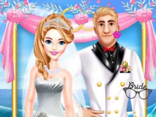 Lovely Couple Wedding Photo game screenshot - girls - Free online game