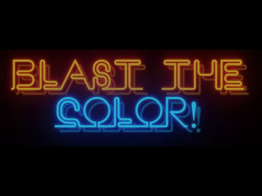 Captura de pantalla del juego Blast The Color! - shooting - Juego gratuito en línea