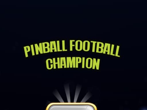 Pinball Football Champion game screenshot - soccer - Free online game